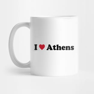 I Love Athens Mug